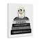 Stupell Industries Monochrome Fashion Designer Bookstack Canvas Wall Art